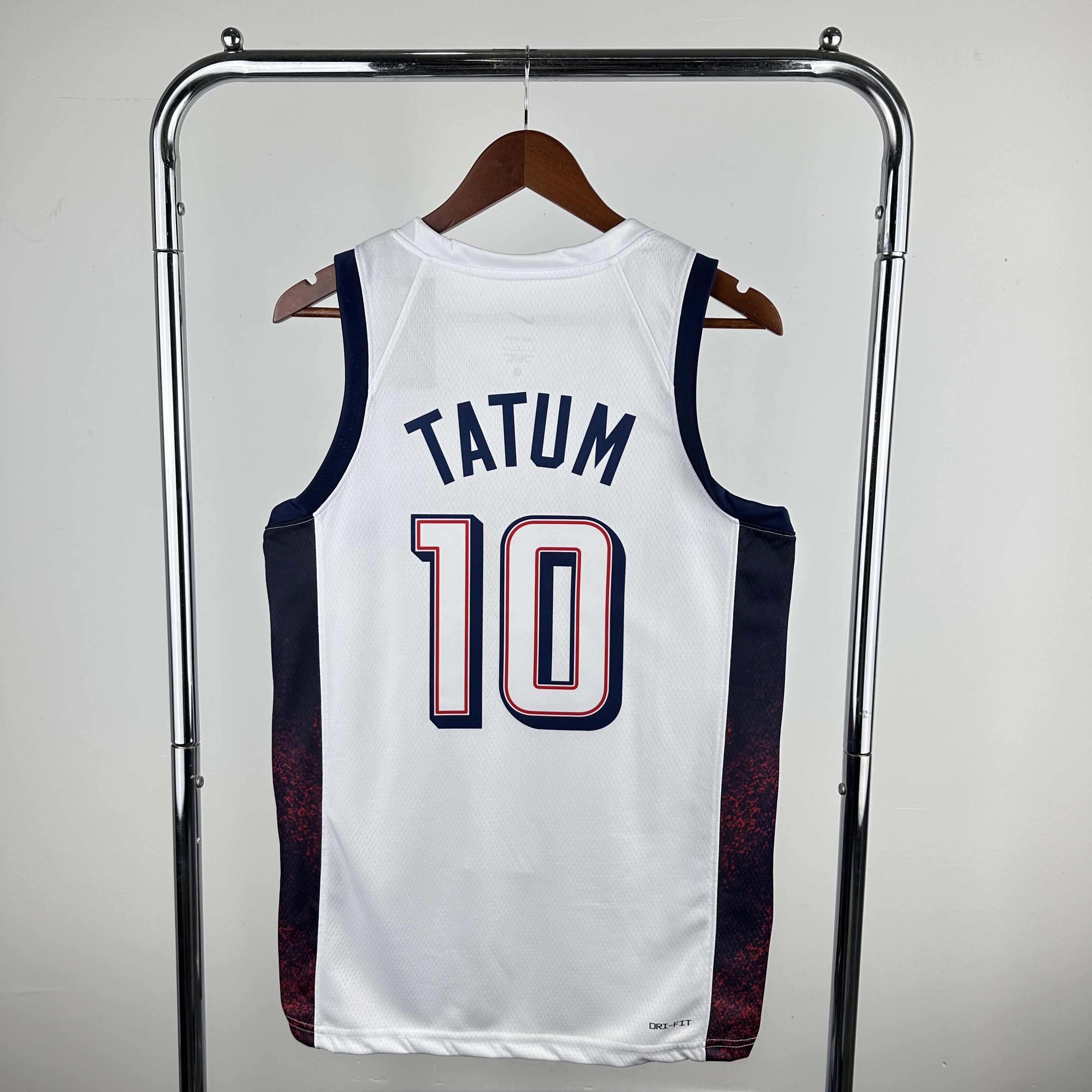 2024 Olympic USA #10 Tatum White Nike NBA Jersey->more jerseys->NBA Jersey